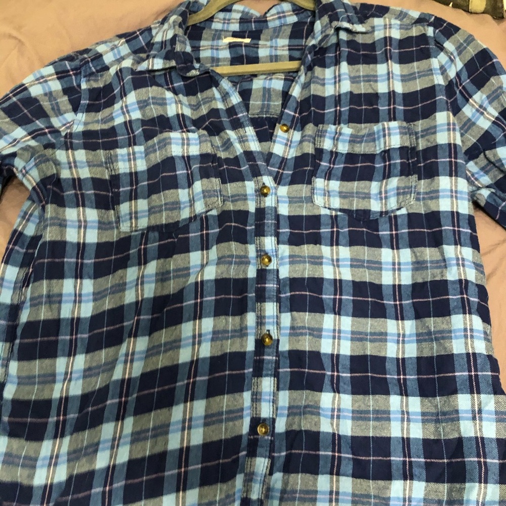 Flannel top